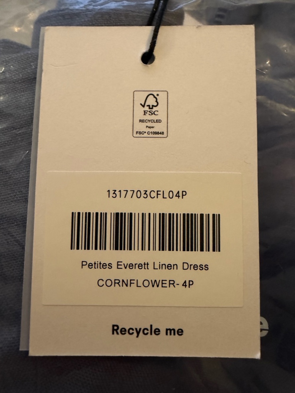 Reformation Everett Linen Dress - Picture 4 of 4